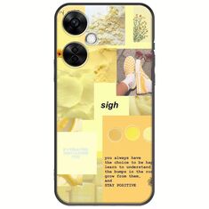 Aesthetic Yellow OnePlus Nord CE 3 Lite 5G Black TPU (Μαύρη Σιλικόνη)