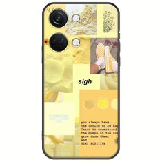 Aesthetic Yellow OnePlus Nord 3 5G Black TPU (Μαύρη Σιλικόνη)