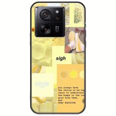 Aesthetic Yellow Xiaomi 13T Pro 5G Black TPU (Μαύρη Σιλικόνη)