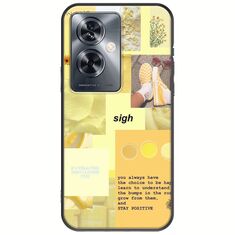 Aesthetic Yellow OnePlus Nord N30 SE 5G Black TPU (Μαύρη Σιλικόνη)