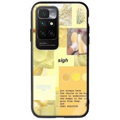 Aesthetic Yellow Xiaomi Redmi 10 Groove TPU (Tempered Glass και TPU)