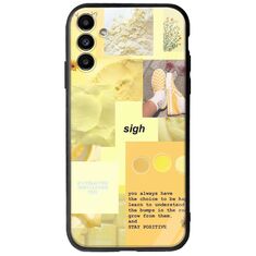 Aesthetic Yellow Samsung Galaxy A13 5G Groove TPU (Tempered Glass και TPU)