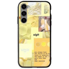 Aesthetic Yellow Samsung Galaxy S23 Plus 5G Groove TPU (Tempered Glass και TPU)