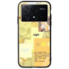 Aesthetic Yellow Xiaomi Poco X6 Pro 5G Groove TPU (Tempered Glass και TPU)