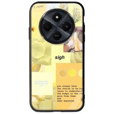 Aesthetic Yellow Xiaomi Redmi 14C Groove TPU (Tempered Glass και TPU)