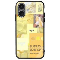Aesthetic Yellow iPhone 17 Groove TPU (Tempered Glass και TPU)