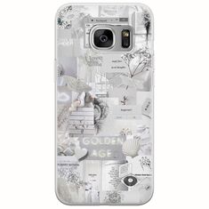 Aesthetic White Samsung Galaxy S6 Flexible TPU (Διάφανη Σιλικόνη)