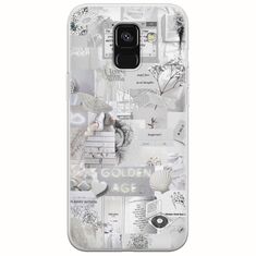 Aesthetic White Samsung Galaxy A8(2018) Flexible TPU (Διάφανη Σιλικόνη)