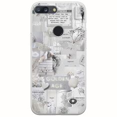 Aesthetic White OnePlus 5T Flexible TPU (Διάφανη Σιλικόνη)