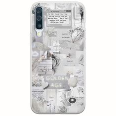 Aesthetic White Samsung Galaxy A50 Flexible TPU (Διάφανη Σιλικόνη)