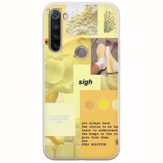 Aesthetic Yellow Xiaomi Redmi Note 8T Flexible TPU (Διάφανη Σιλικόνη)