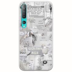 Aesthetic White Xiaomi Mi Note 10 / Mi Note 10 Pro Flexible TPU (Διάφανη Σιλικόνη)