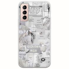 Aesthetic White Samsung Galaxy S21 Flexible TPU (Διάφανη Σιλικόνη)