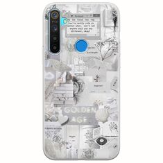 Aesthetic White Realme 5/5i/5s Flexible TPU (Διάφανη Σιλικόνη)