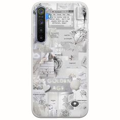 Aesthetic White Realme 6 Pro Flexible TPU (Διάφανη Σιλικόνη)