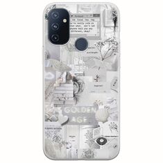 Aesthetic White OnePlus N100 Flexible TPU (Διάφανη Σιλικόνη)