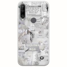 Aesthetic White Huawei Y6p Flexible TPU (Διάφανη Σιλικόνη)