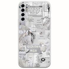 Aesthetic White TCL 20S / 20 5G / 20L / 20L+ Flexible TPU (Διάφανη Σιλικόνη)