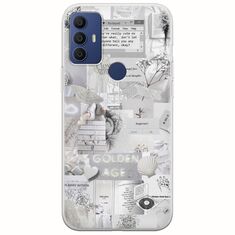 Aesthetic White TCL 305 / 306 / 30E / 30SE Flexible TPU (Διάφανη Σιλικόνη)