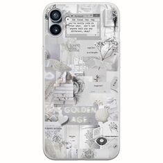 Aesthetic White Nothing Phone (1) Flexible TPU (Διάφανη Σιλικόνη)