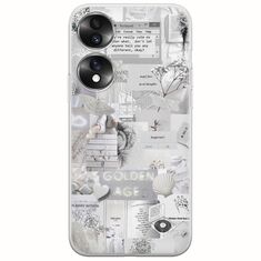 Aesthetic White Honor 70 5G Flexible TPU (Διάφανη Σιλικόνη)