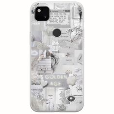 Aesthetic White Google Pixel 4a 4G Flexible TPU (Διάφανη Σιλικόνη)