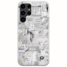 Aesthetic White Samsung Galaxy S23 Ultra 5G Flexible TPU (Διάφανη Σιλικόνη)