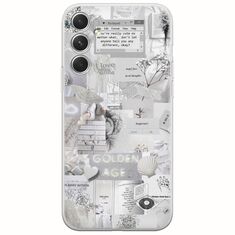 Aesthetic White Samsung Galaxy A34 5G Flexible TPU (Διάφανη Σιλικόνη)