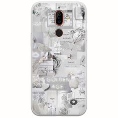 Aesthetic White Nokia 7 Plus  Flexible TPU (Διάφανη Σιλικόνη)