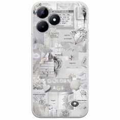 Aesthetic White Realme C53 Flexible TPU (Διάφανη Σιλικόνη)