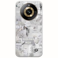 Aesthetic White Realme 11 Pro Plus 5G Flexible TPU (Διάφανη Σιλικόνη)