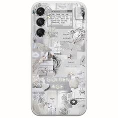 Aesthetic White Samsung Galaxy M34 5G Flexible TPU (Διάφανη Σιλικόνη)