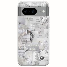 Aesthetic White Google Pixel 8a 5G Flexible TPU (Διάφανη Σιλικόνη)