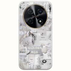 Aesthetic White Huawei Nova 12i Flexible TPU (Διάφανη Σιλικόνη)