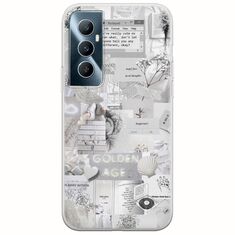 Aesthetic White Realme C65 4G Flexible TPU (Διάφανη Σιλικόνη)