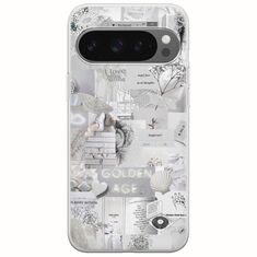 Aesthetic White Google Pixel 9 Pro 5G Flexible TPU (Διάφανη Σιλικόνη)