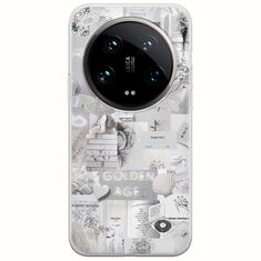 Aesthetic White Xiaomi 14 Ultra 5G Flexible TPU (Διάφανη Σιλικόνη)