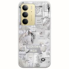 Aesthetic White Realme 14x 5G Flexible TPU (Διάφανη Σιλικόνη)