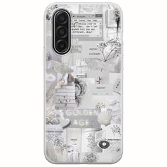 Aesthetic White Samsung Galaxy A17 4G / 5G Flexible TPU (Διάφανη Σιλικόνη)