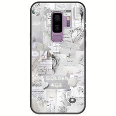Aesthetic White Samsung Galaxy S9 Plus Black TPU (Μαύρη Σιλικόνη)