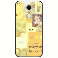 Aesthetic Yellow Xiaomi Redmi Note 4 / Note 4X Black TPU (Μαύρη Σιλικόνη)