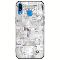 Aesthetic White Samsung Galaxy A20e Black TPU (Μαύρη Σιλικόνη)
