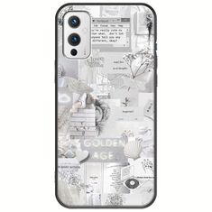 Aesthetic White OnePlus 9 Black TPU (Μαύρη Σιλικόνη)