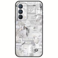 Aesthetic White Realme GT Master Edition Black TPU (Μαύρη Σιλικόνη)