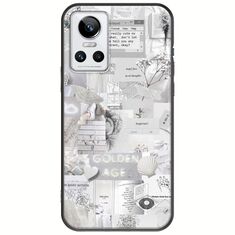 Aesthetic White Realme GT Neo 3 Black TPU (Μαύρη Σιλικόνη)