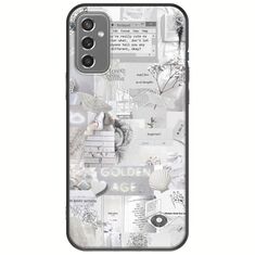 Aesthetic White Samsung Galaxy M13 4G Black TPU (Μαύρη Σιλικόνη)