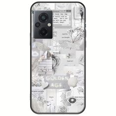 Aesthetic White Xiaomi Poco M5 Black TPU (Μαύρη Σιλικόνη)