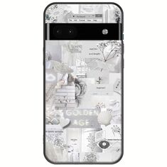 Aesthetic White Google Pixel 6a 5G Black TPU (Μαύρη Σιλικόνη)