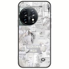 Aesthetic White OnePlus 11 5G Black TPU (Μαύρη Σιλικόνη)