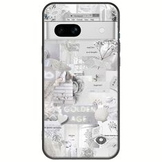 Aesthetic White Google Pixel 7a 5G Black TPU (Μαύρη Σιλικόνη)